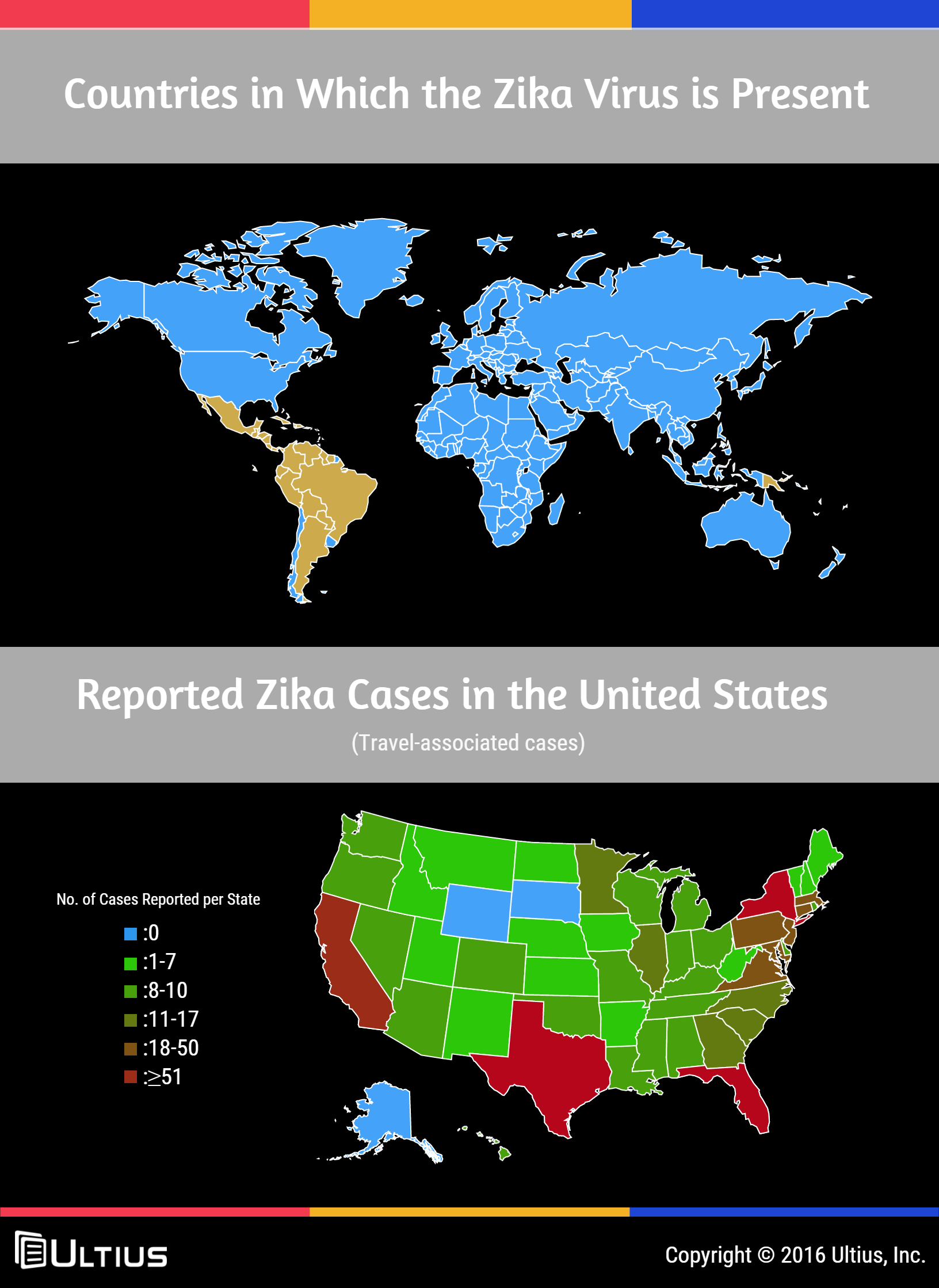 Where is the Zika Virus Infographic