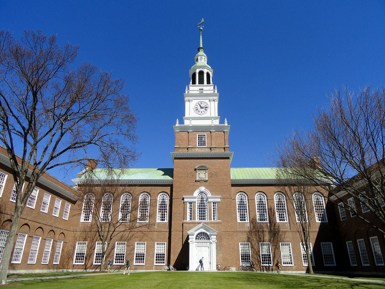 Baker Memorial Library at Dartmouth College