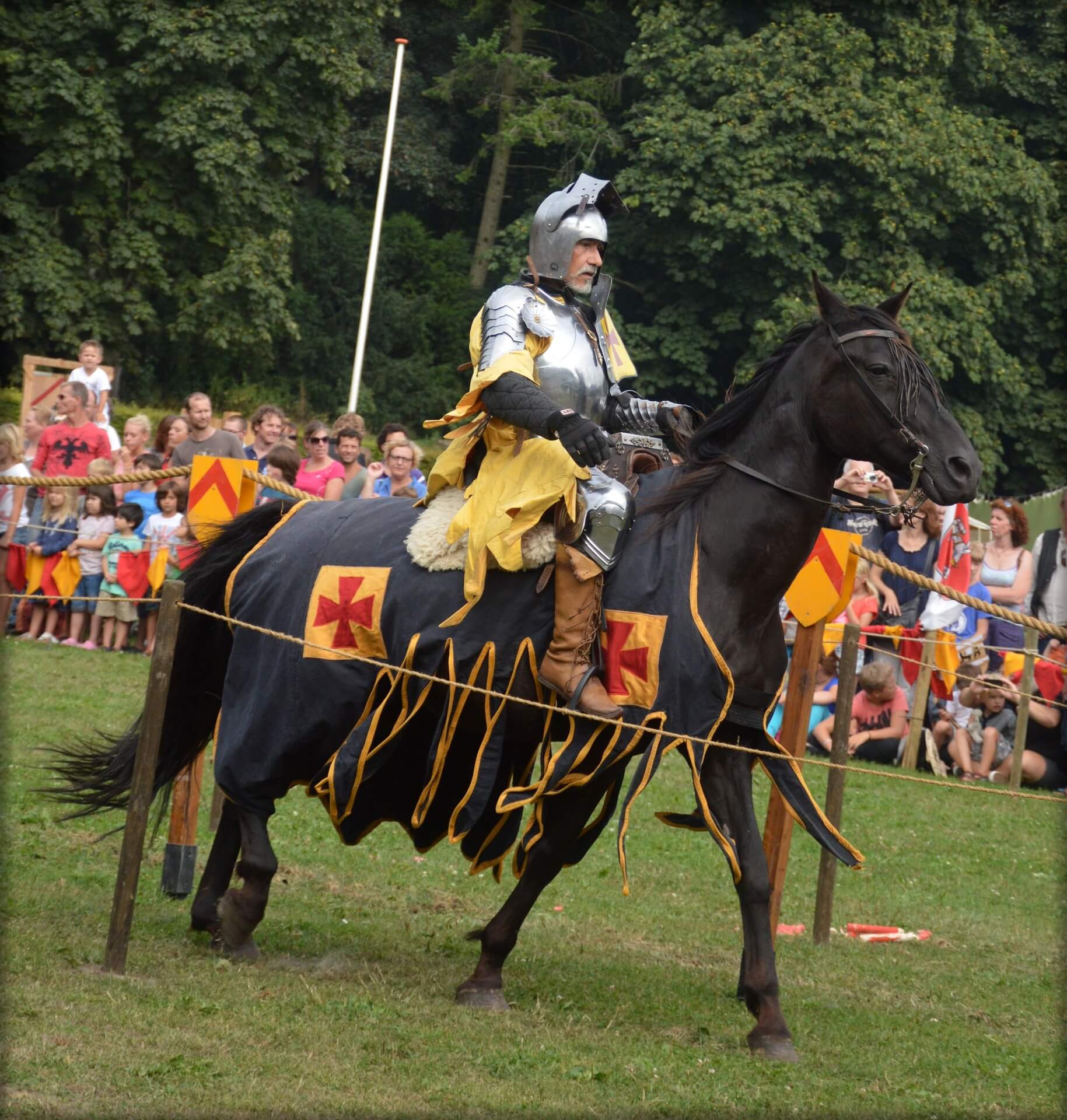 The original freelancer - a knight on a horse