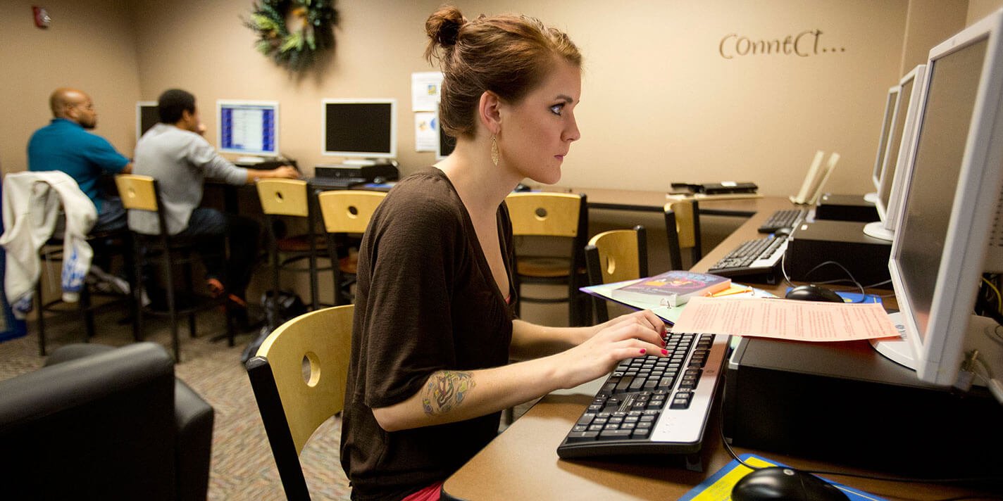 Taking advantage of the learning center at school | Northeast Iowa Community College