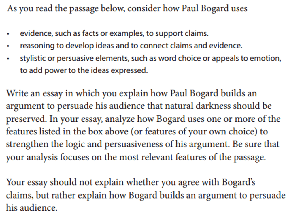 Sat essay topic Sat essay topic image