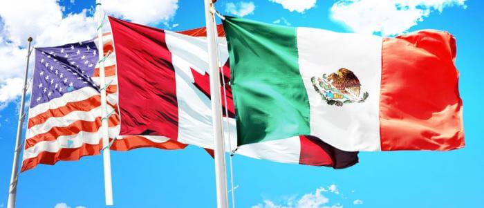 Flags of NAFTA countries - United States Trade Representative