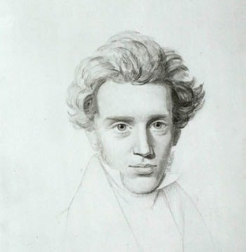 Portrait of Søren Kierkegaard