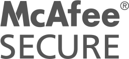 McAfee Secure scans our website daily for security McAfee Secure | Ultius security vendor