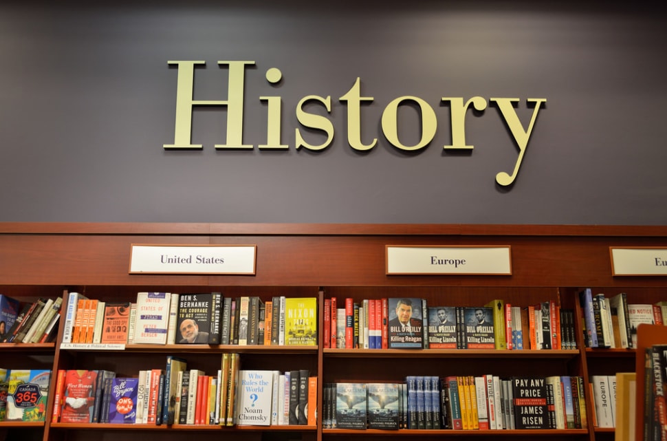 History section at library