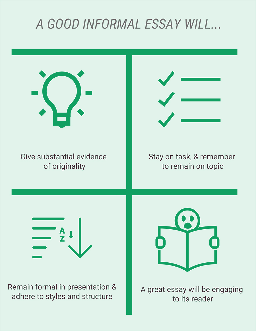 Examples of informal essays